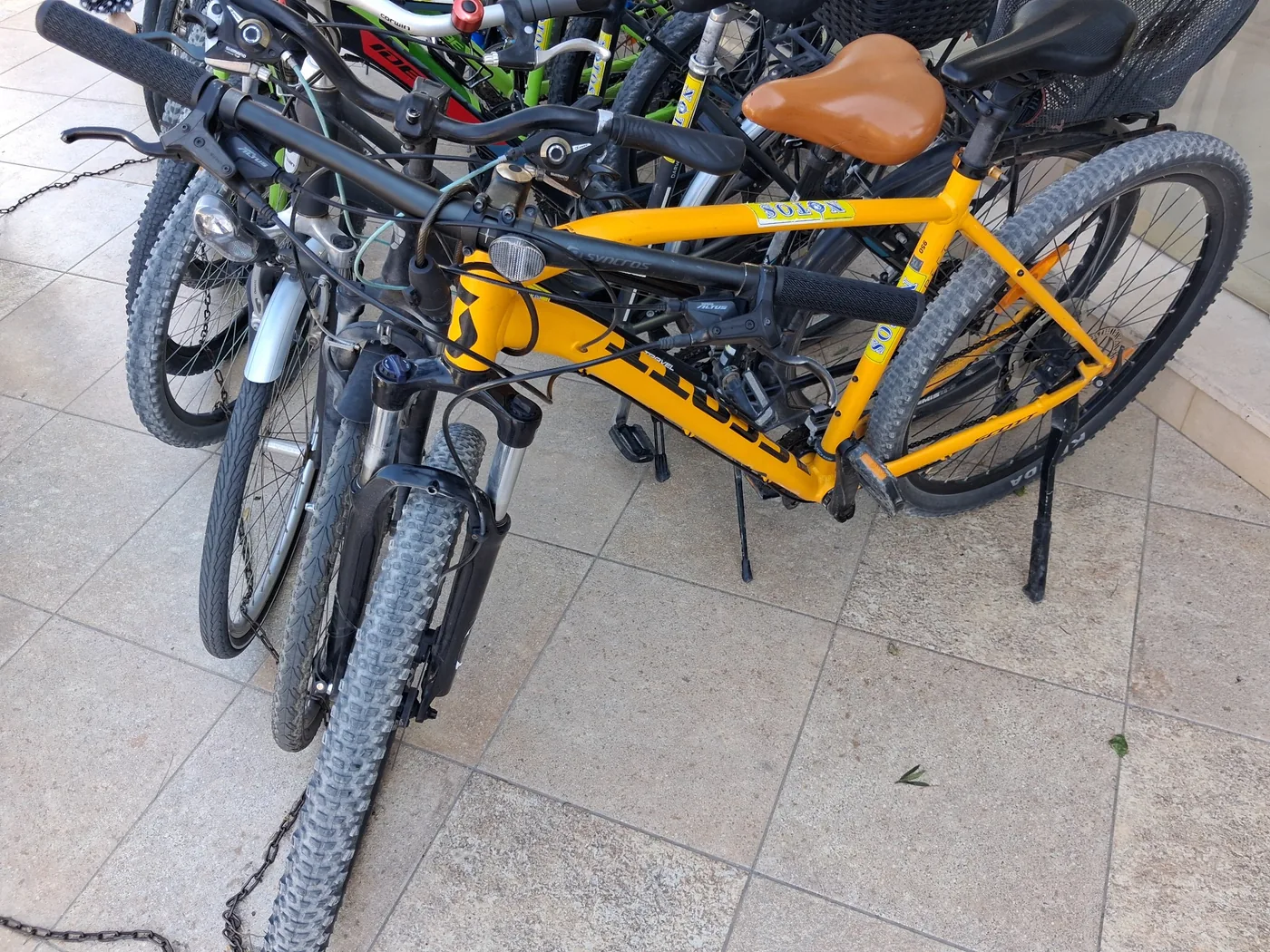 Example mountain bike from the NOTOS fleet